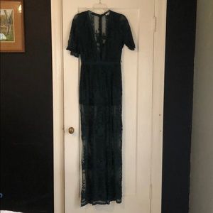 Lace Evening Dress